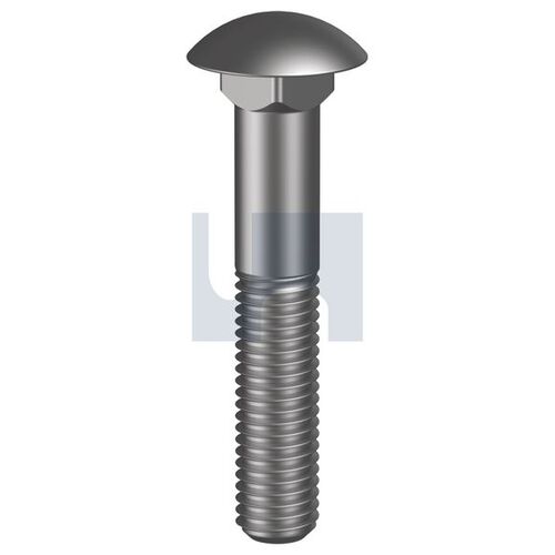 Stainless Grade 304 Cup Head Bolt 3/8UNCx2