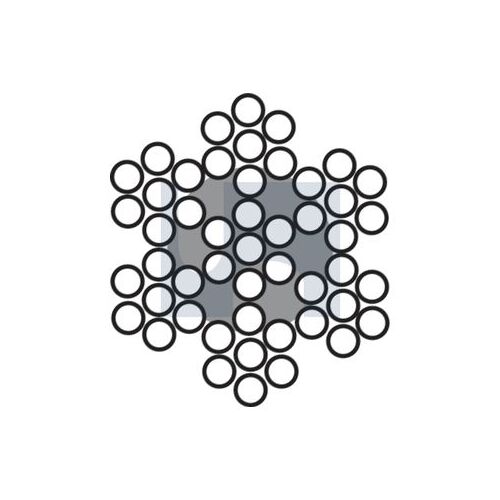 Stainless Grade 316 W/Rope 7X7X1.0_305M