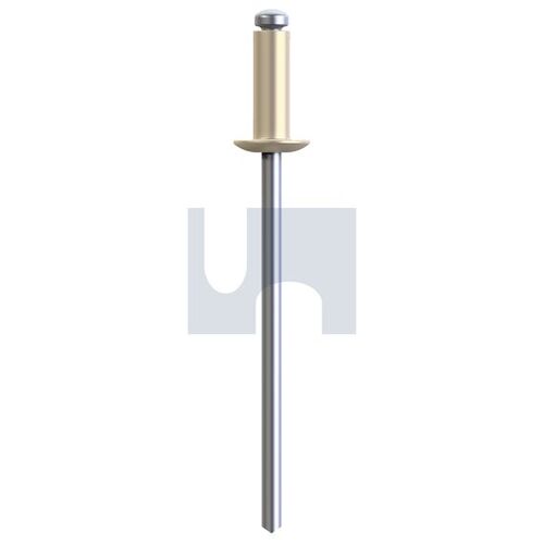Rivet 5052 Alum/Steel Paperbark Dome Open 44