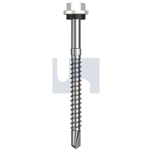 Class 4 Dove White Hex Metal SDS Seal SDS 14-10X75